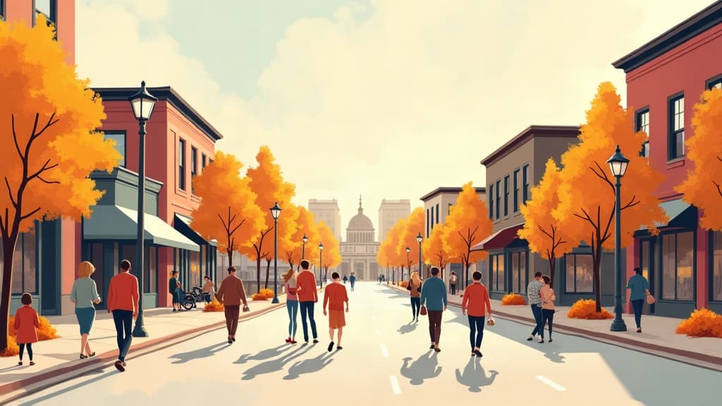 Editorial illustration: Moving to Sioux Falls, SD: An Honest Guide to Living There