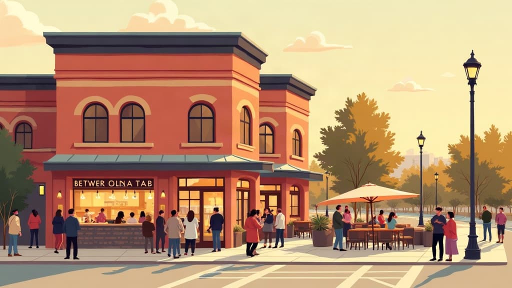 Editorial illustration: Breweries and Taprooms in Sioux Falls
