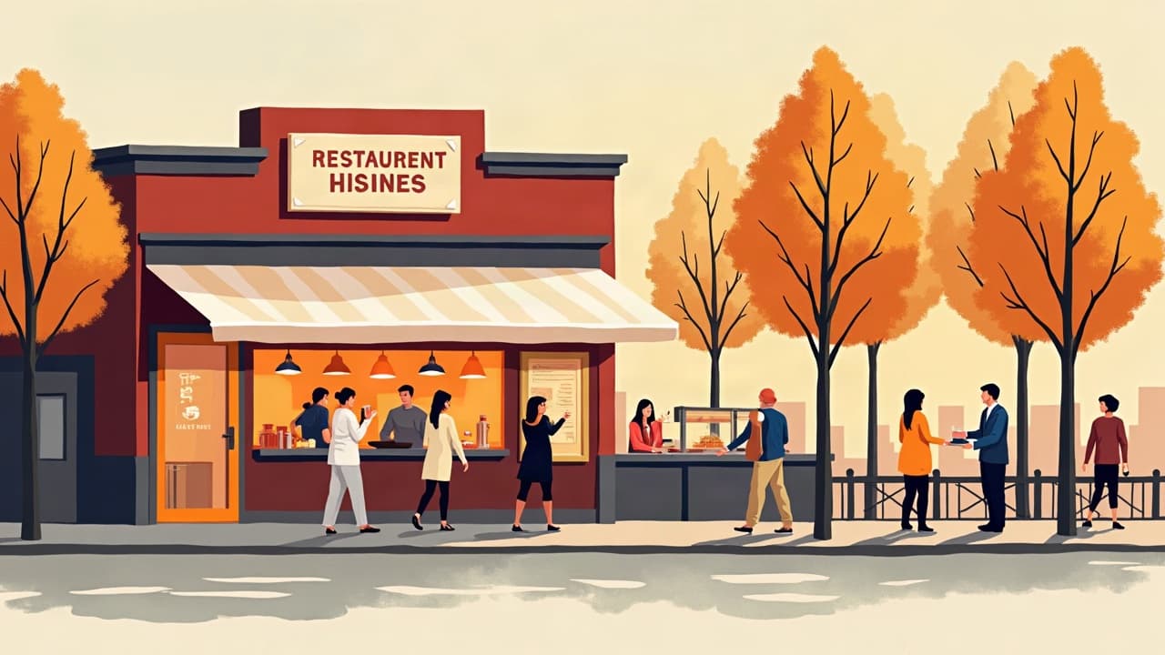 Editorial illustration: Best Asian Restaurants in Sioux Falls